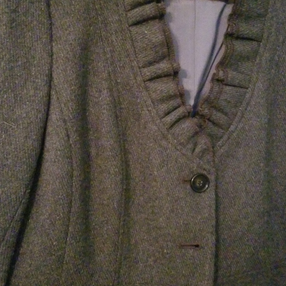 Wool Gray Jacket - image 3